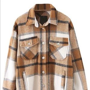 NWOT Wool Blend Shacket